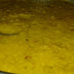 A picture of Moong daal daliya.