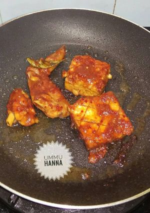 Foto resep Ayam bakar tempe bakar manis pedas 💕