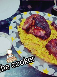 صورة لوصفة كبسة بالدجاج المشوي