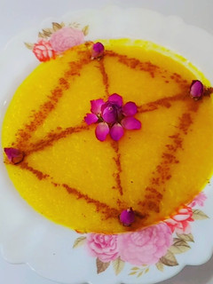 عکسی از دستور شله زرد