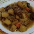 Pollo al horno con guarnición