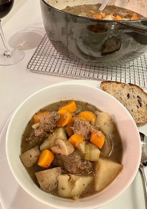 A picture of Old-Fashioned Beef Stew.