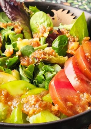 Une photo de Vinaigrette à l'ananas