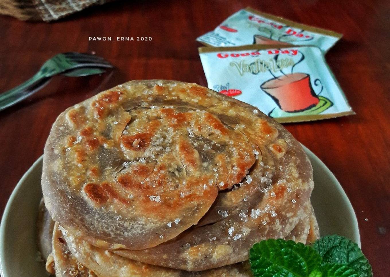 Roti maryam vanila latte
