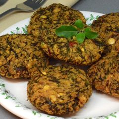 Dill Leaves Vada A picture of Dill Leaves Vada.