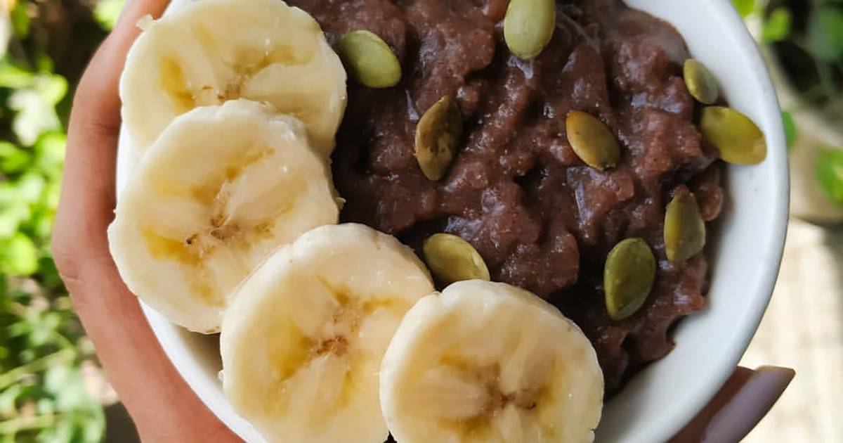 ragi porridge with banana
