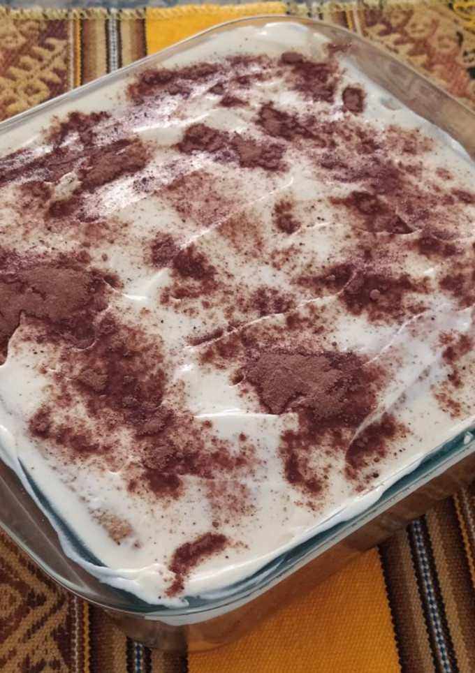 Una foto de Postre Tiramisú