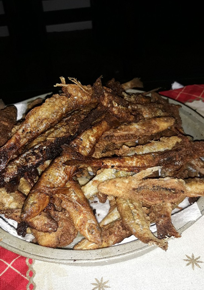 Una foto de Pejerrey frito👍😋😋