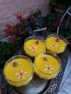 عکسی از دستور ماقوت زعفرانی با شیر 🌹