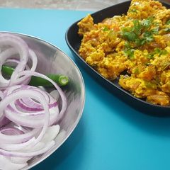 A picture of Paneer bhurji.