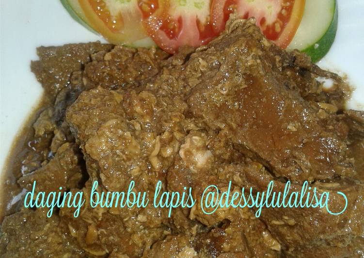 Cara Buat Daging bumbu lapis(menu anak) #bikinramadhanberkesan (9) Irit Anti Gagal