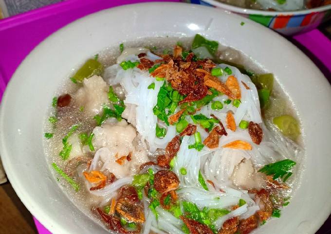 Resep Tekwan Ikan Khas Palembang Oleh Dapur Sesma Cookpad