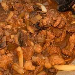 รูปของ Tumis Daging Sapi Saus Jamur