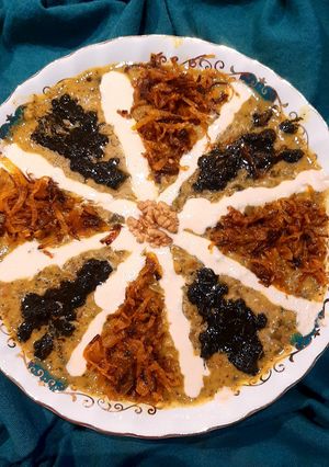 عکسی از دستور آش شلغم