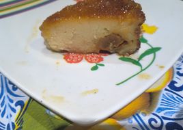 Budín de Pan con ❤️de dulce de leche 😊