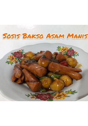 Foto resep 32. Sosis Bakso Asam Manis