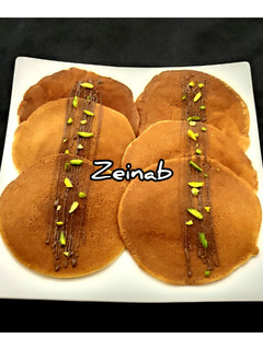 عکسی از دستور پنکیک کره بادام زمینی