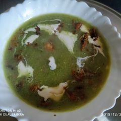 Green bean soup A picture of Green bean soup.