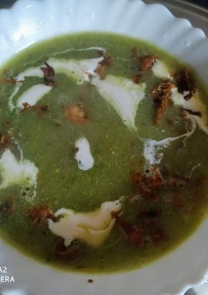 A picture of Green bean soup.