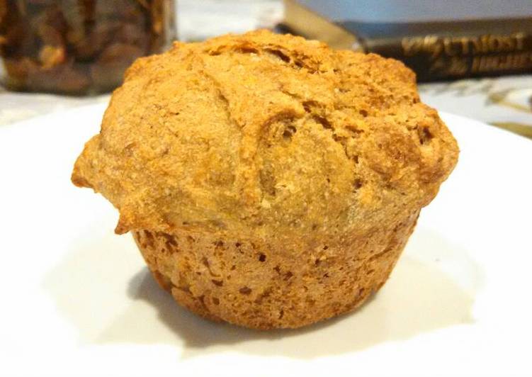 Soaked Kamut almond milk muffins