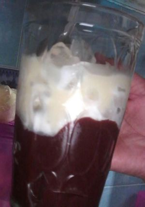 Foto resep Es nutrijel susu