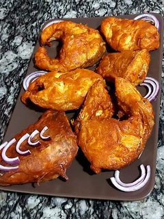 A picture of Fried fish.