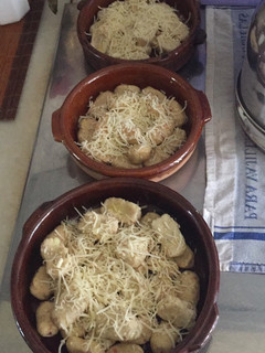 Una foto de Ñoquis de patata y jamón