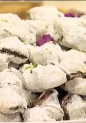 عکسی از دستور شيرينی خرمايی خانم فرهنگ