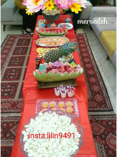 عکسی از دستور شب یلدا ی خاطره انگیز
