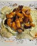 Papas Arrieras con Langostinos y Pulpo