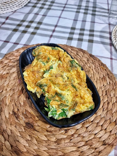 Foto resep Telur Dadar Bayam