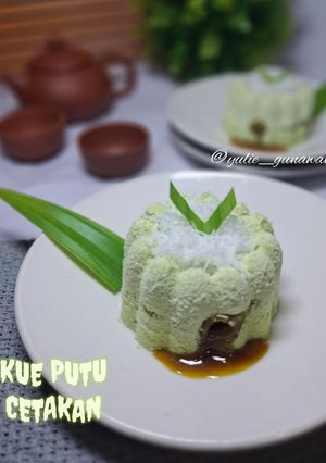 Foto resep Kue Putu Dengan Cetakan