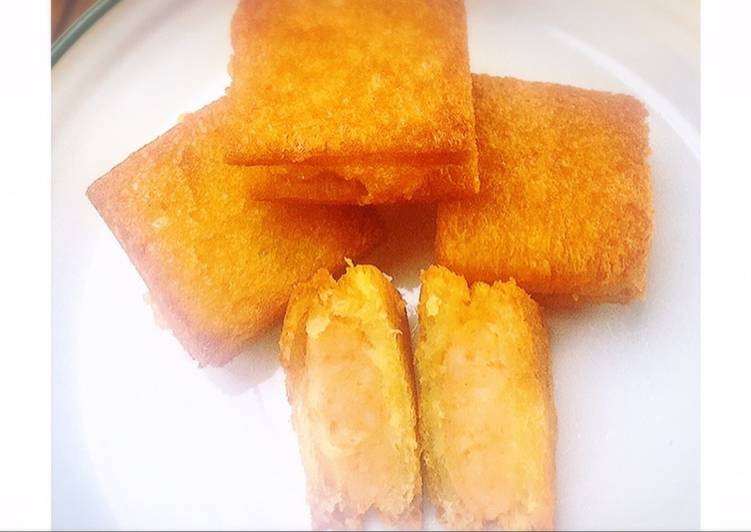 Resep Sandwich udang goreng (menbosha) Anti Gagal