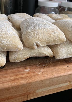 Una foto de Pan ciabatta