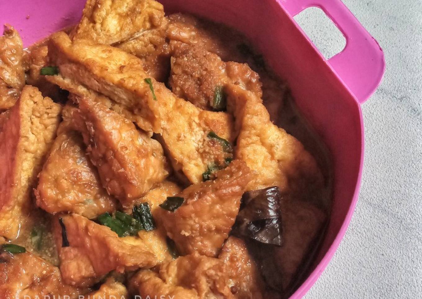 Semur Tahu Tempe Tanpa Santan