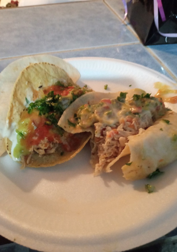 Una foto de Tacos suaves al pastor