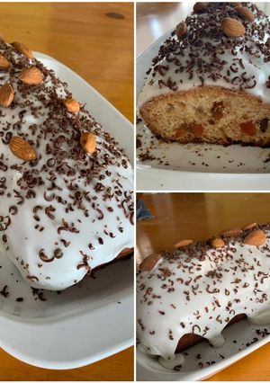 Una foto de Budín con frutas sin manteca!