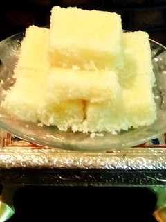 A picture of Dry Coconut Burfi.