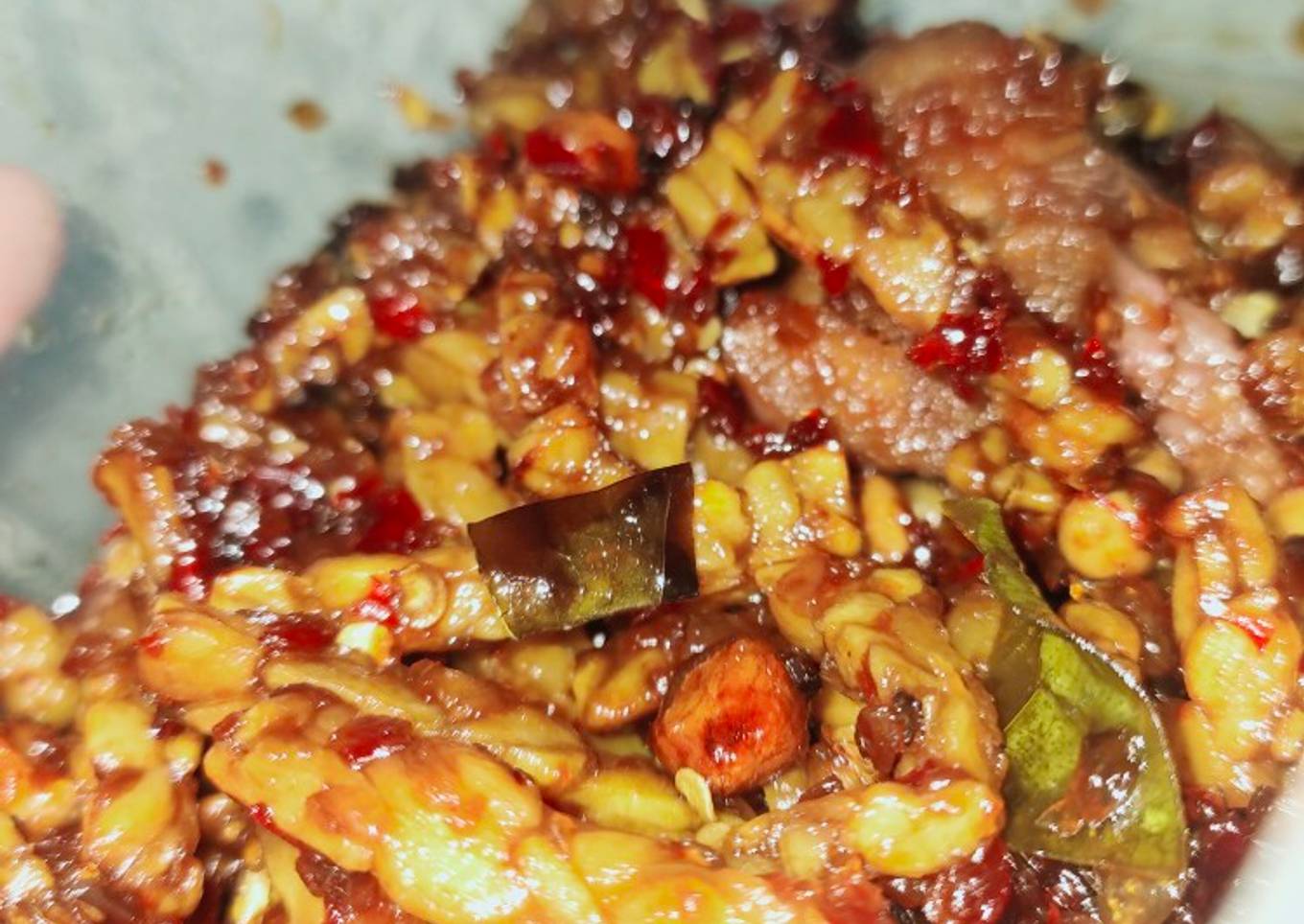 Orek Tempe Kacang Kering