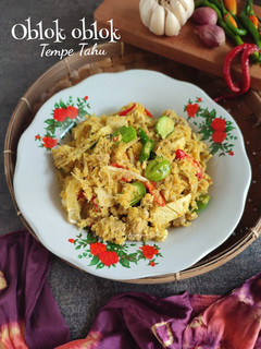 Foto resep Oblok oblok tempe tahu