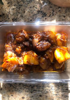 A picture of Potato Masala #WYH.