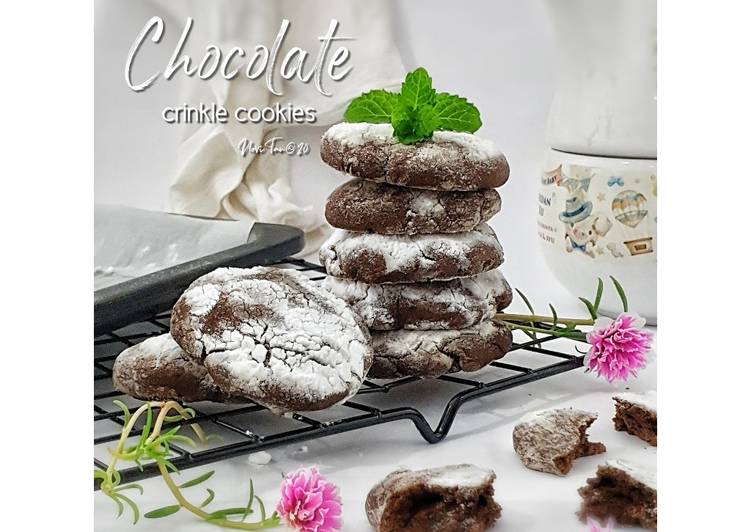 288. Chocolate Crinkle Cookies |巧克力饼干