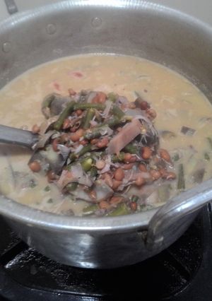 Foto resep Lodeh campur"