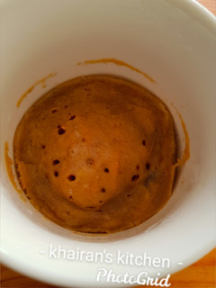 Carrot mug cake ainihin hoton girkin
