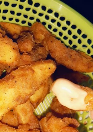 صورة لوصفة بطاطس كرسبي 🍟