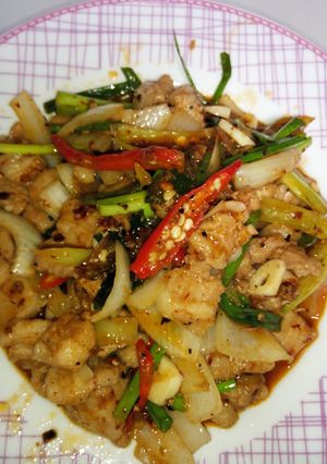 รูปของ ผัดพริกเผาสามชั้น