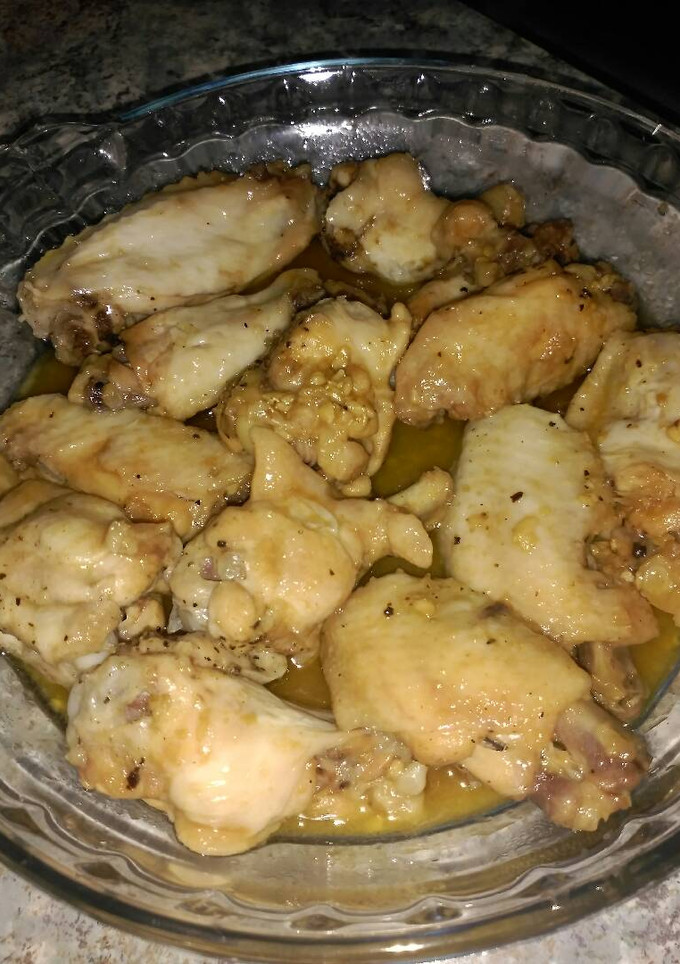Una foto de Alitas de pollo en salsa de soja y miel en Thermomix