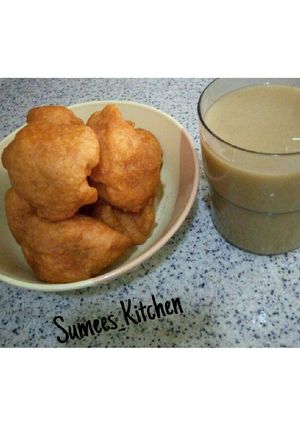 A picture of Akara With Tamarind Gruel.