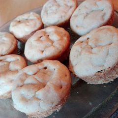 A picture of Vegan, banana muffins.