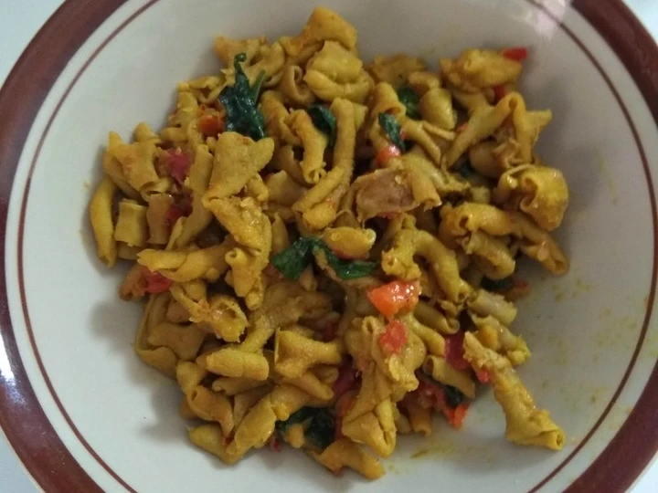 Cara Mudah Menyiapkan Resep Usus bumbu kuning pedas alaala yang Uenak Anti Ribet, Sempurna